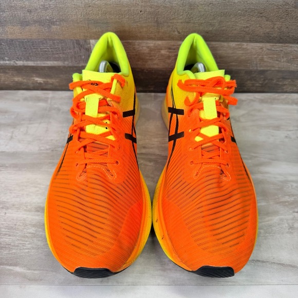 Asics Metaspeed Sky Mens Running Shoes Orange Yellow Gradient 1011B215 Size 12 - Picture 6 of 10